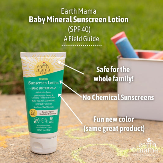 Baby Mineral Sunscreen Lotion: A Field Guide