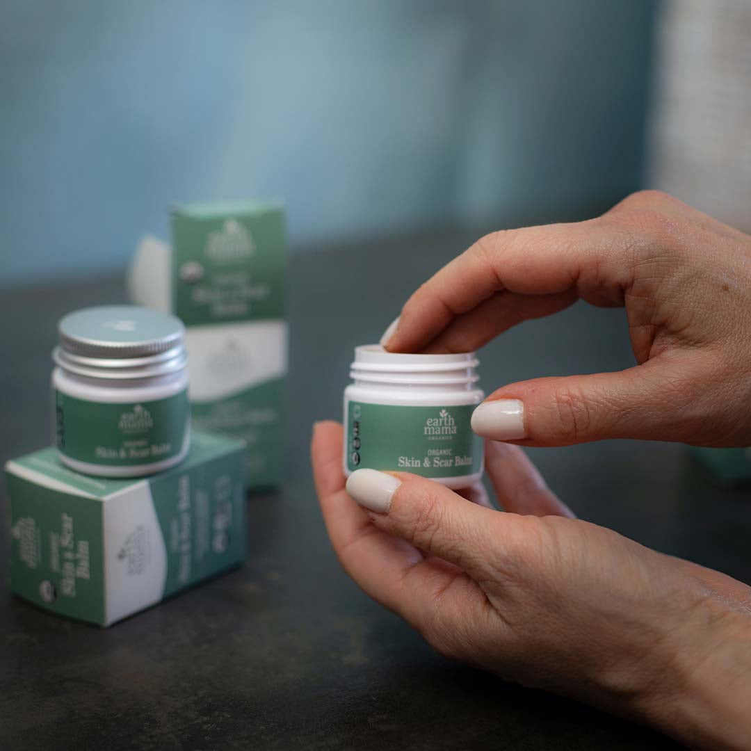 Organic Skin & Scar Balm for stretch marks