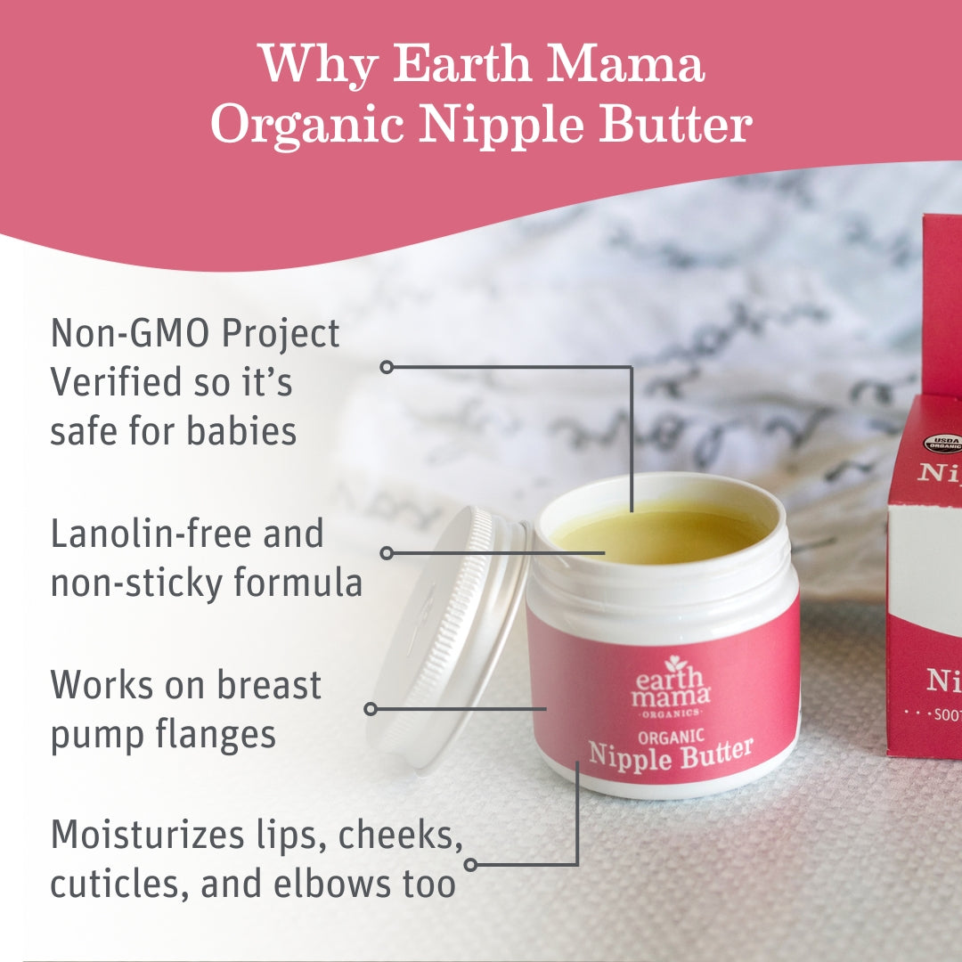 Why Earth Mama Organic Nipple Butter